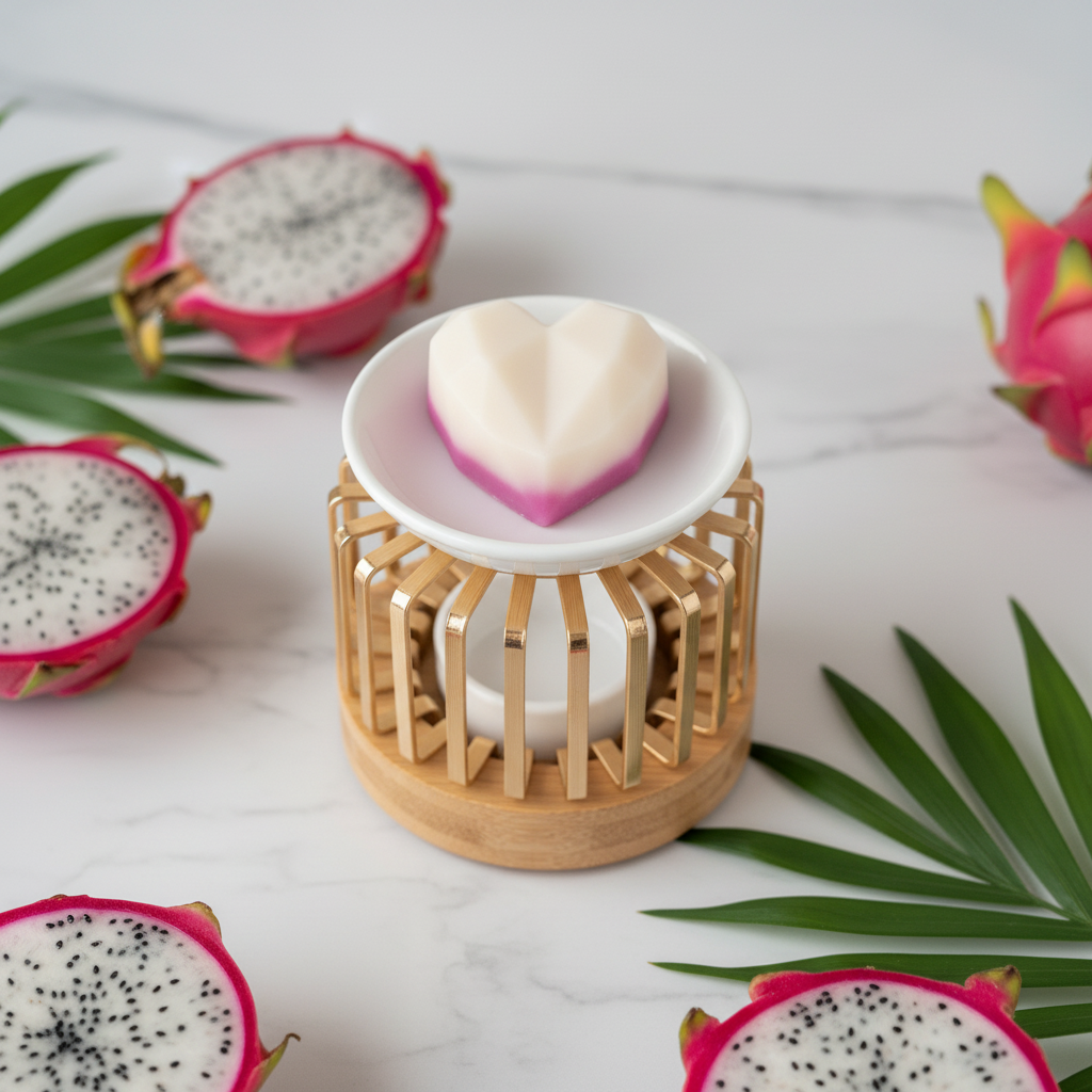 Fondant cœur fruit du dragon v2