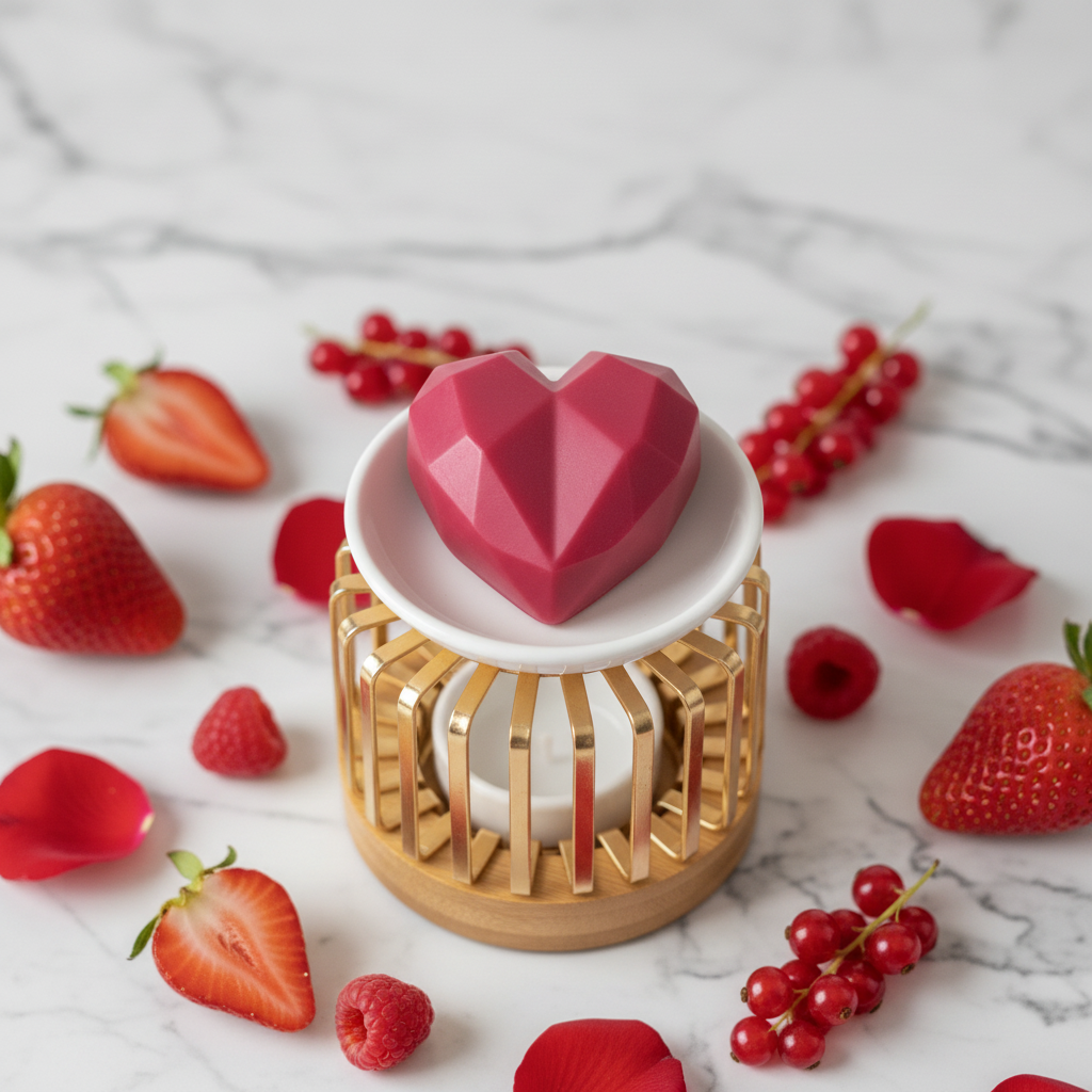 Fondant cœur fruits rouges v2