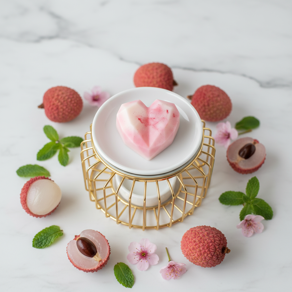 Fondant Cœur Litchi