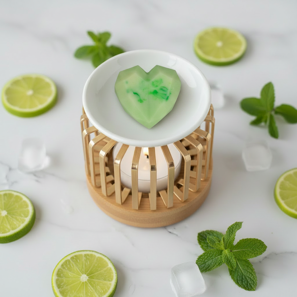 Fondant Cœur Menthe Citronnée