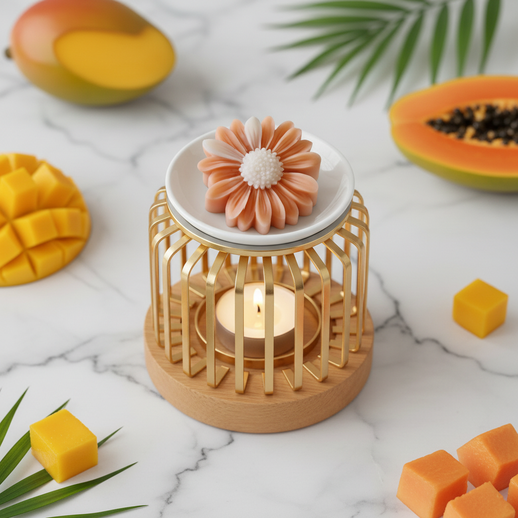 Fondant Marguerite Mangue Papaye