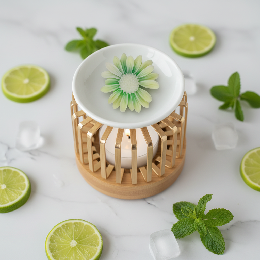 Fondant Marguerite Menthe Citronnée