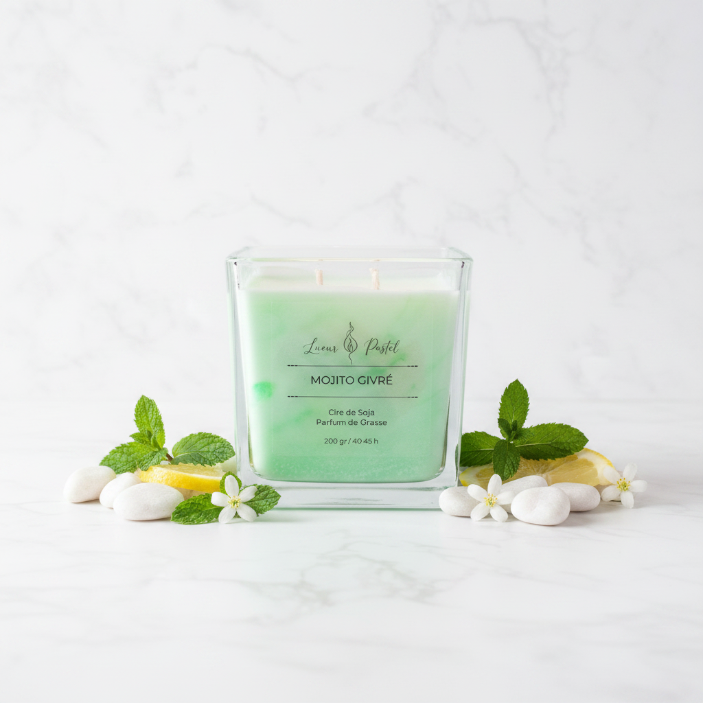 Mojito Givré marbré – de face