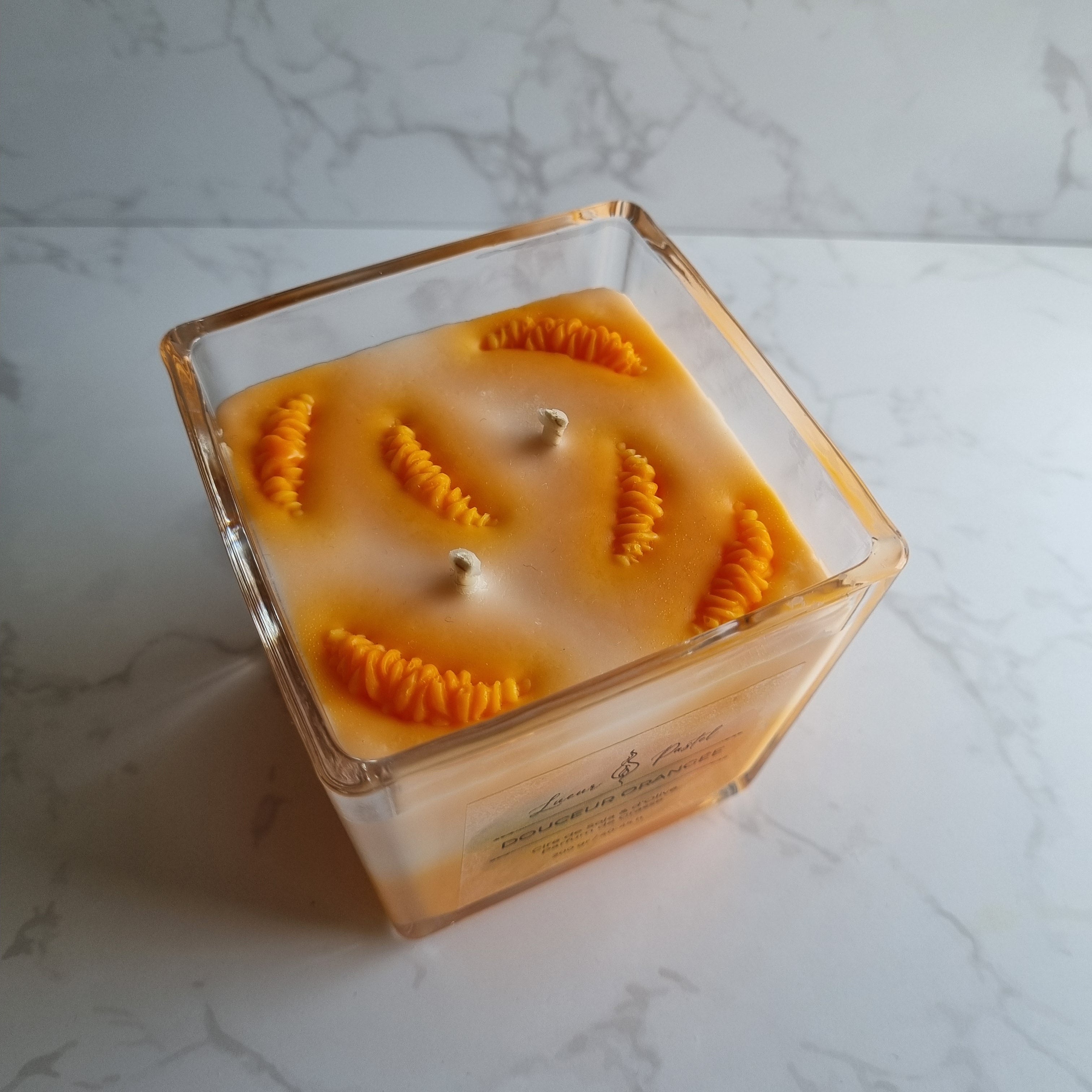 Imparfaite Bougie Douceur Orangée