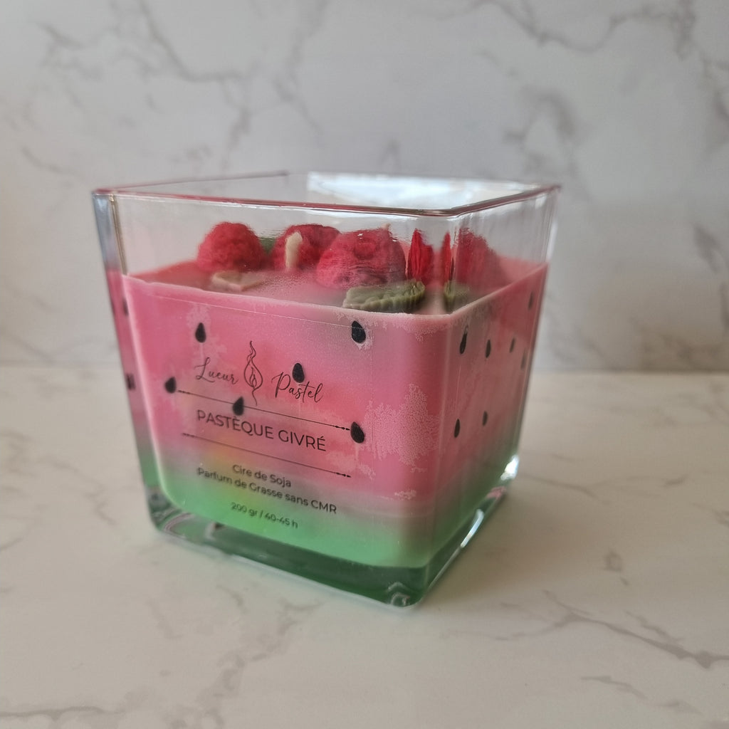 Imparfaite Bougie Pastèque Givrée