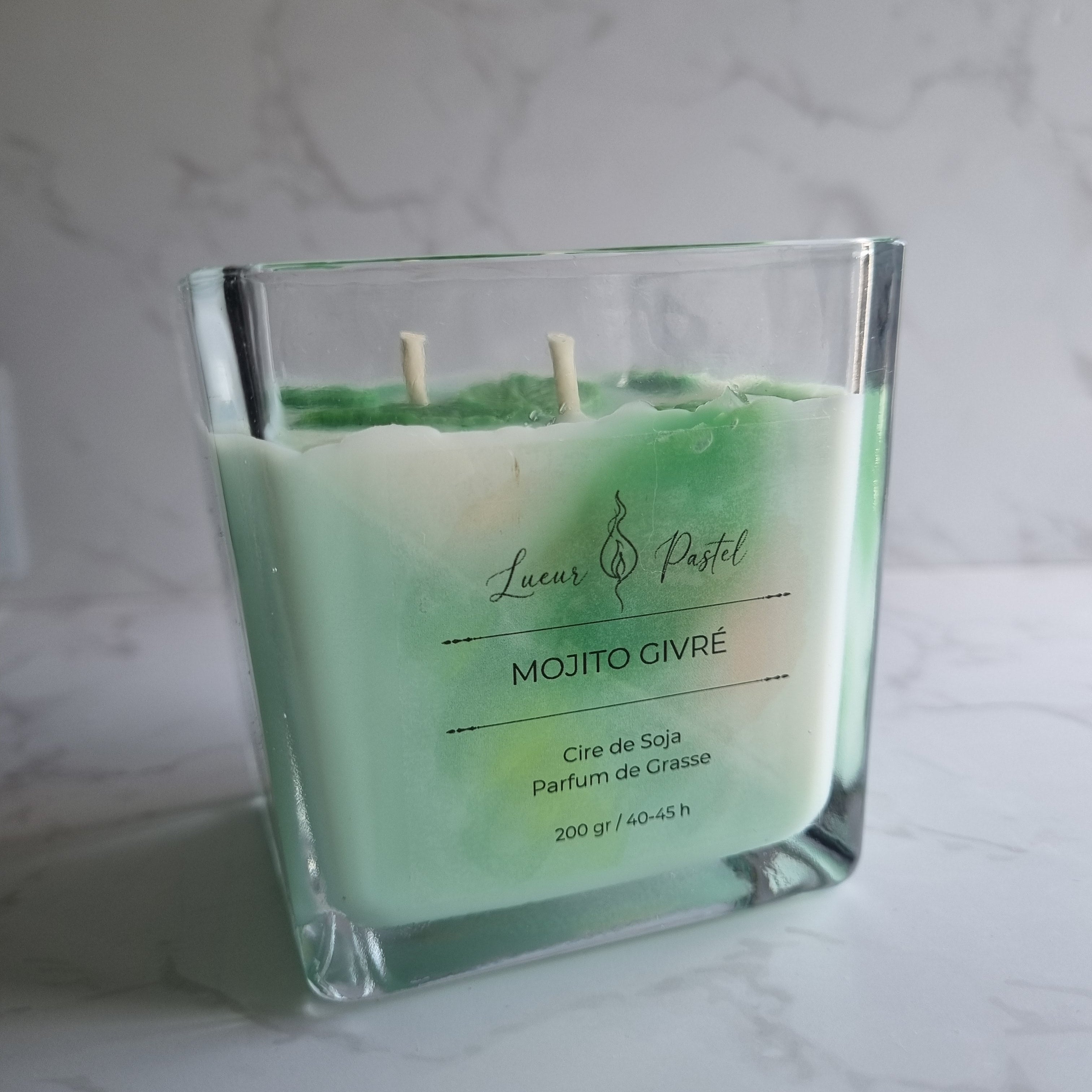 Imparfaite Bougie Mojito Givré