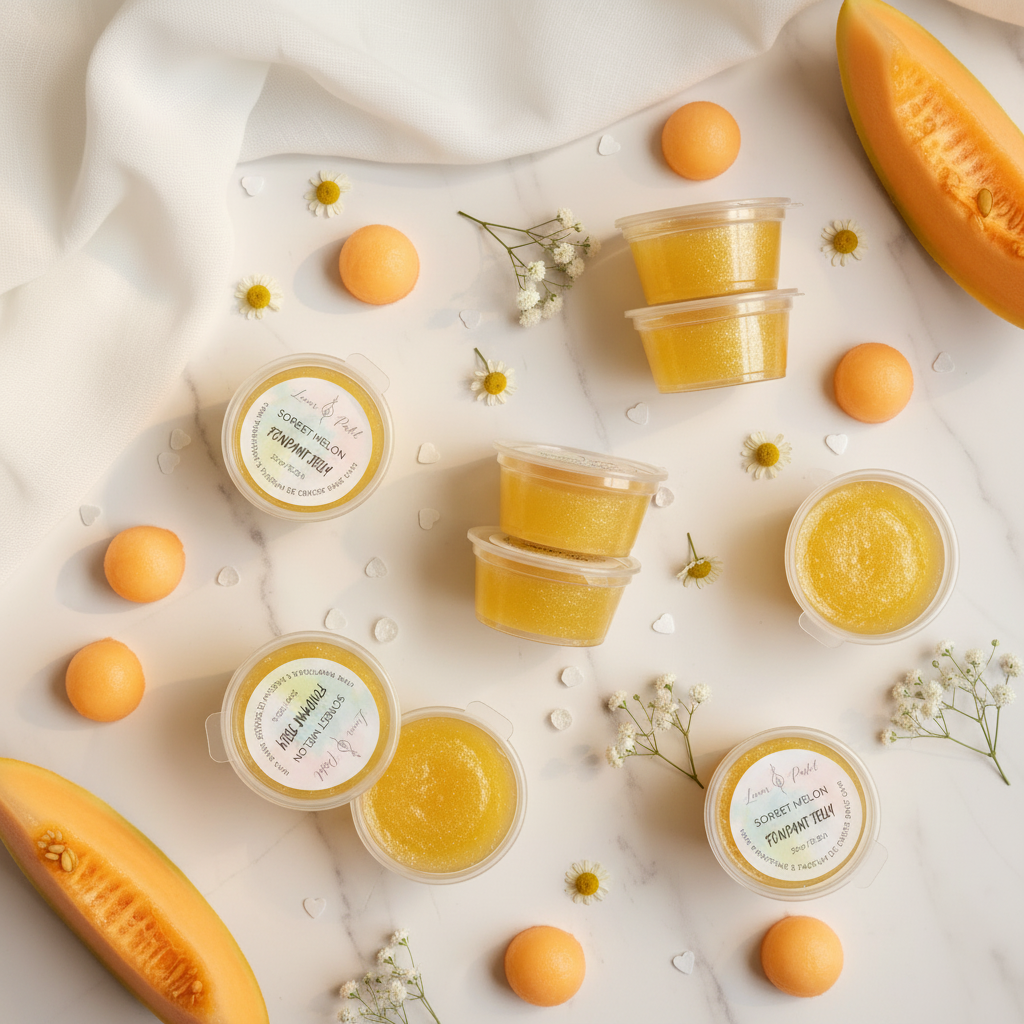 Sorbet Melon - Flat Lay éparpillé
