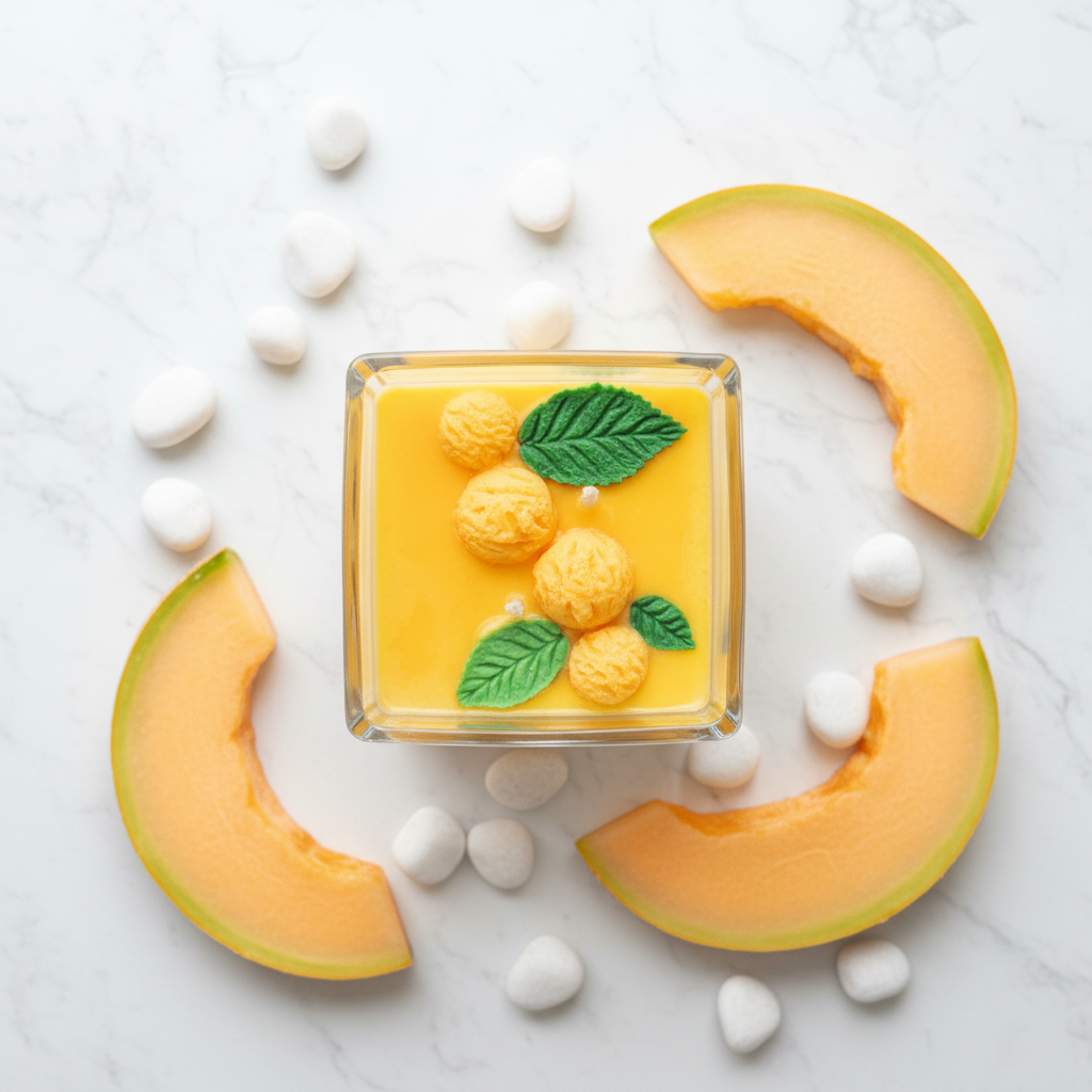 Sorbet Melon – vue du dessus