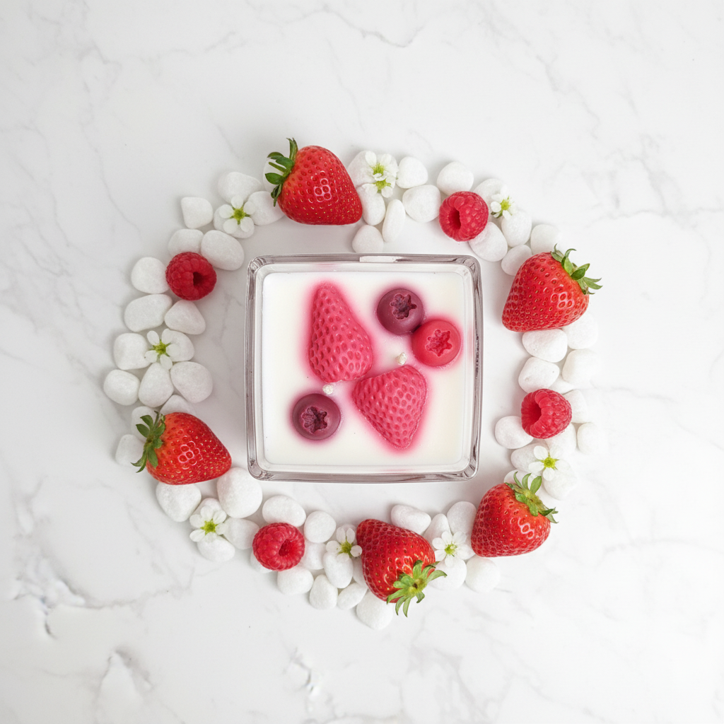 Velouté Rouge – vue du dessus